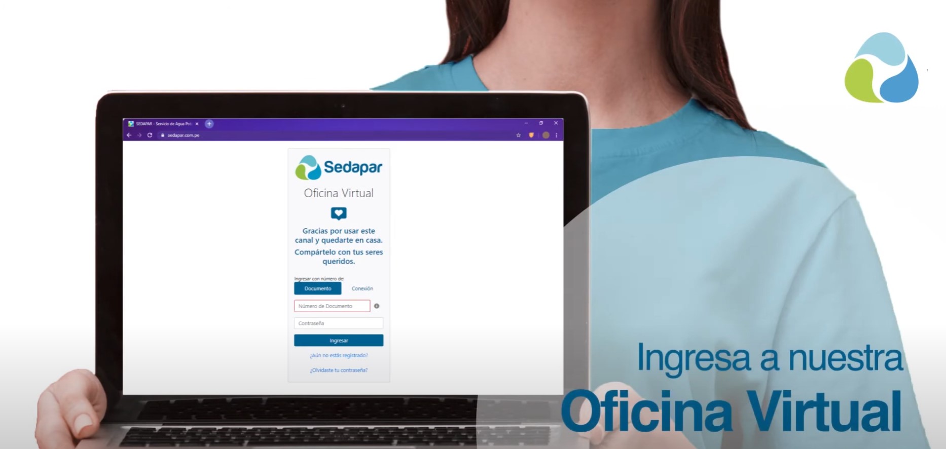 Paso 1 Ingresar a Sedapar Virtual